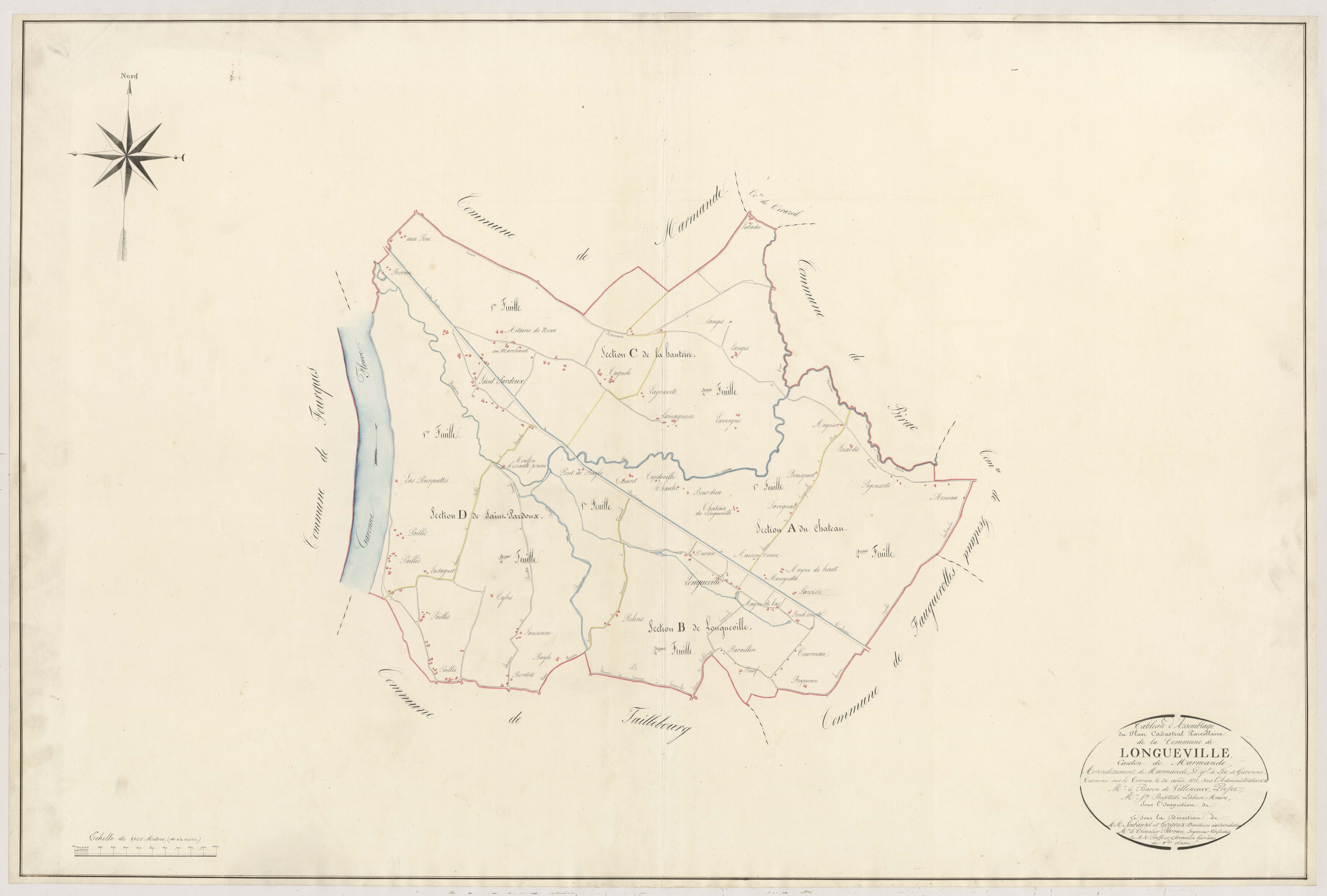 Plan primitif, atlas-TA, Longueville