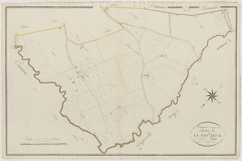 Plan primitif, atlas-C2 La Hauteur, Longueville