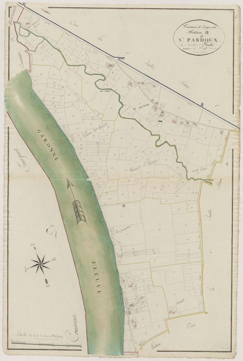 Plan primitif, atlas-D1 Saint-Pardoux, Longueville