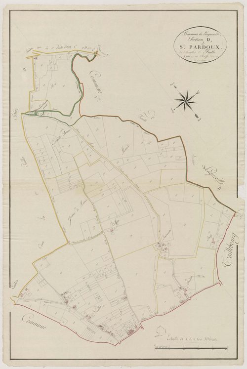Plan primitif, atlas-D2 Saint-Pardoux, Longueville