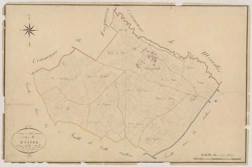 Plan napoléonien, atlas-A1 D’Uffer, Loubès-Bernac