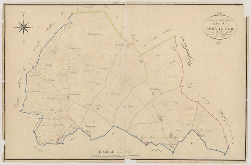 Plan napoléonien, atlas-C2 Bernac-Nord, Loubès-Bernac
