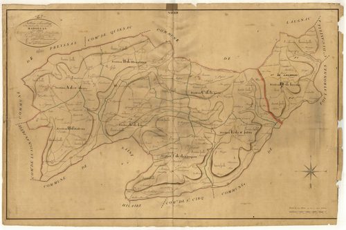 Plan napoléonien, atlas-TA, Madaillan