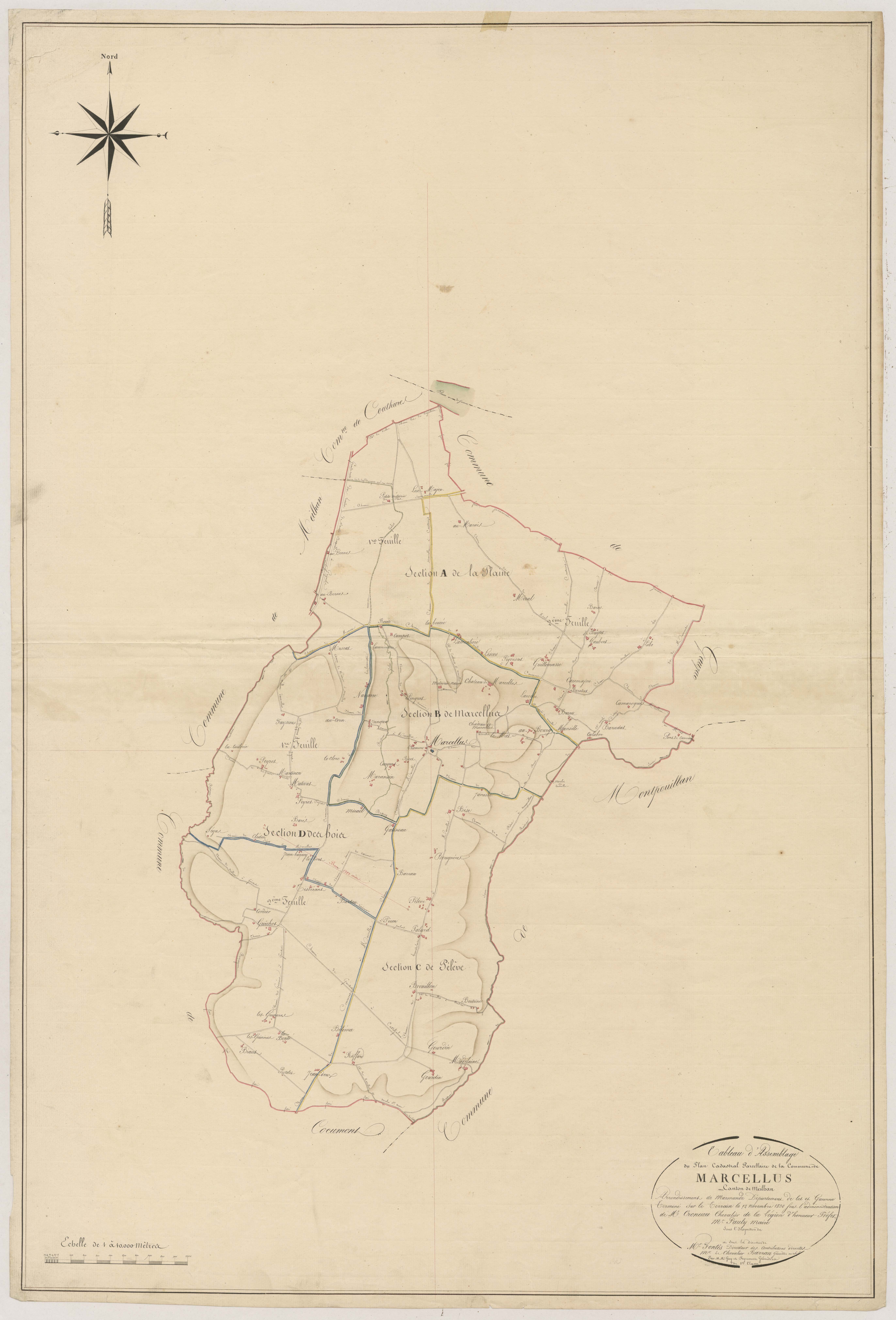 Plan napoléonien, atlas-TA, Marcellus