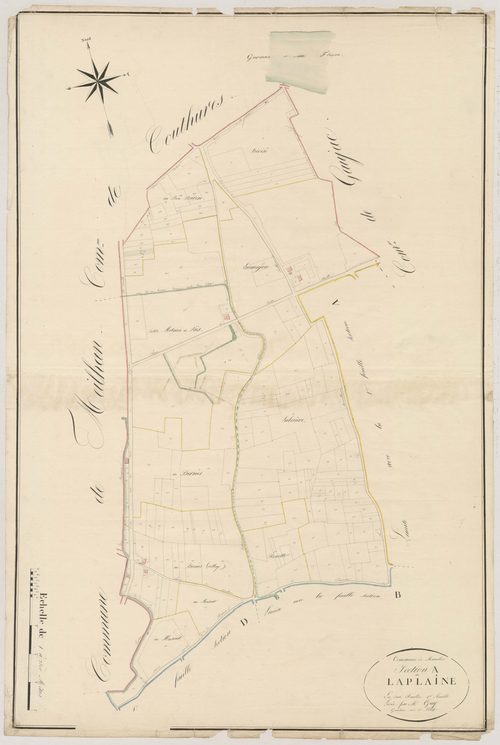 Plan napoléonien, atlas-A1 La Plaine, Marcellus
