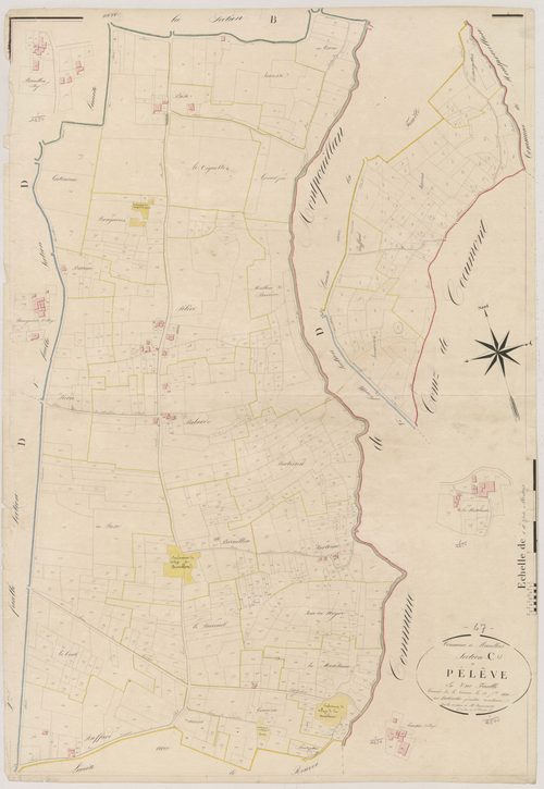 Plan napoléonien, atlas-C Pélève, Marcellus