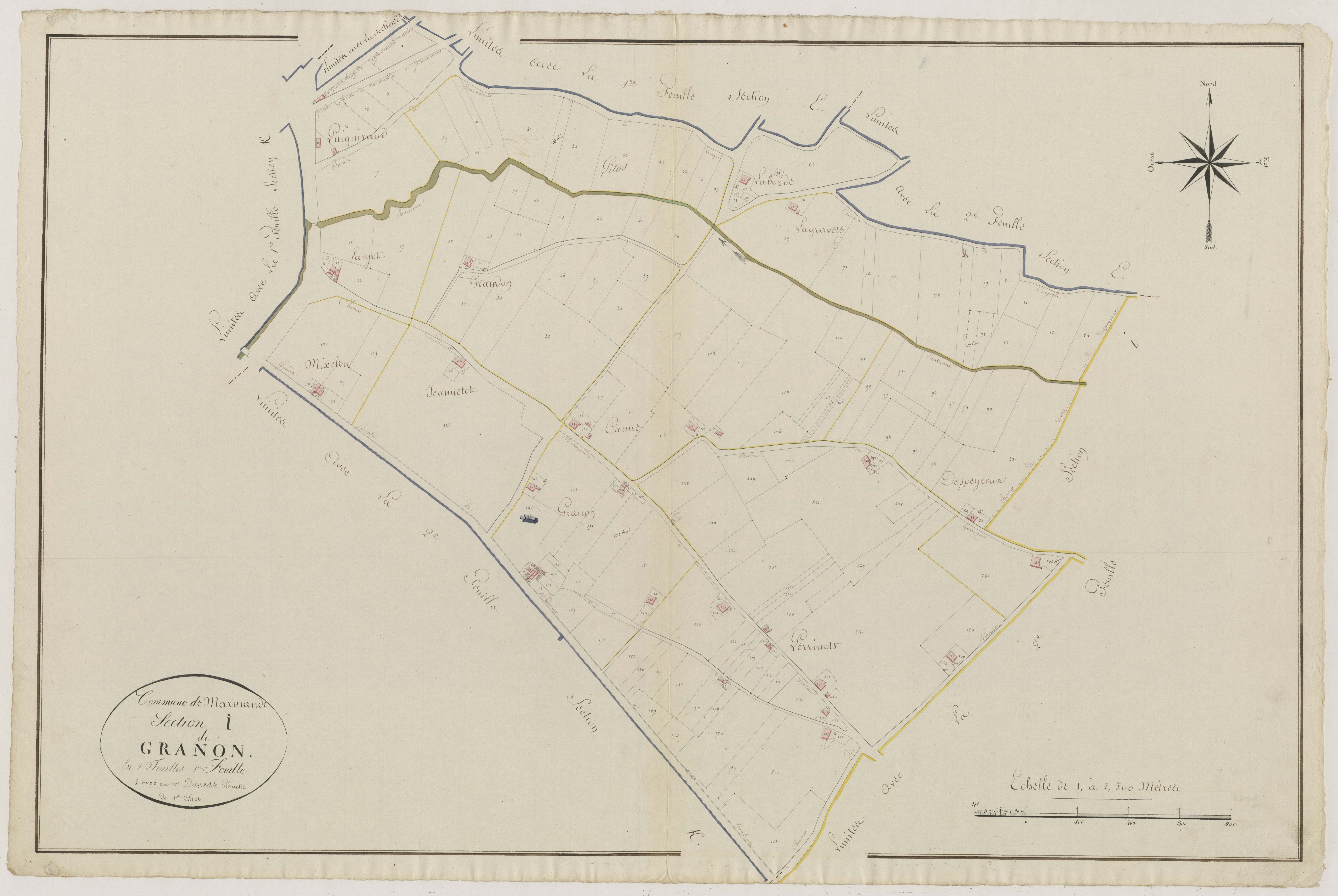 Plan primitif, atlas-I1 Granon, Marmande