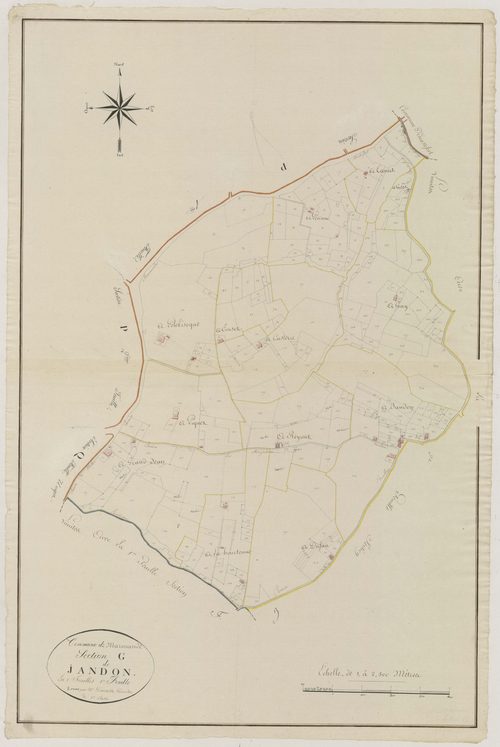 Plan primitif, atlas-G1 Jandon, Marmande