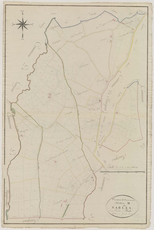 Plan primitif, atlas-M1 Les Sables, Marmande