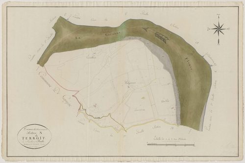 Plan primitif, atlas-N1 Terroit, Marmande