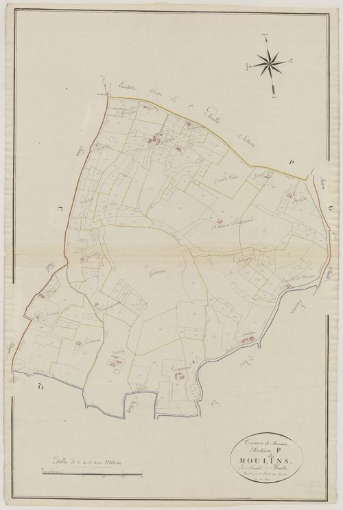 Plan primitif, atlas-P2 Les Moulins, Marmande