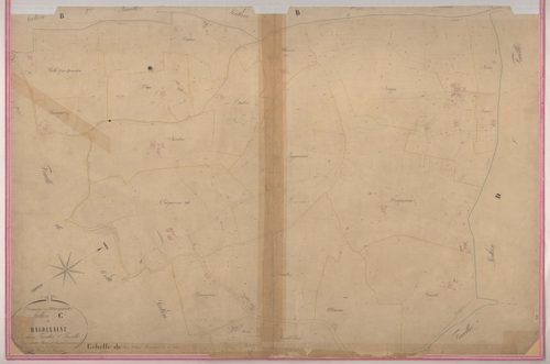 Plan napoléonien-C1 Magdelaine, Marmande