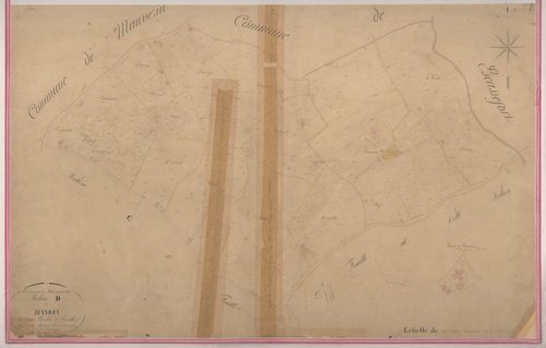 Plan napoléonien-D1 Jeandon, Marmande
