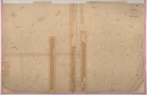 Plan napoléonien-D2 Jeandon, Marmande