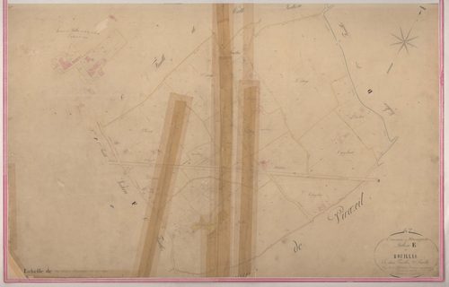 Plan napoléonien-E2 Bouillas, Marmande