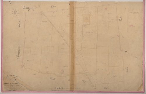Plan napoléonien-O1 Porte Sainte-Bazeille, Marmande