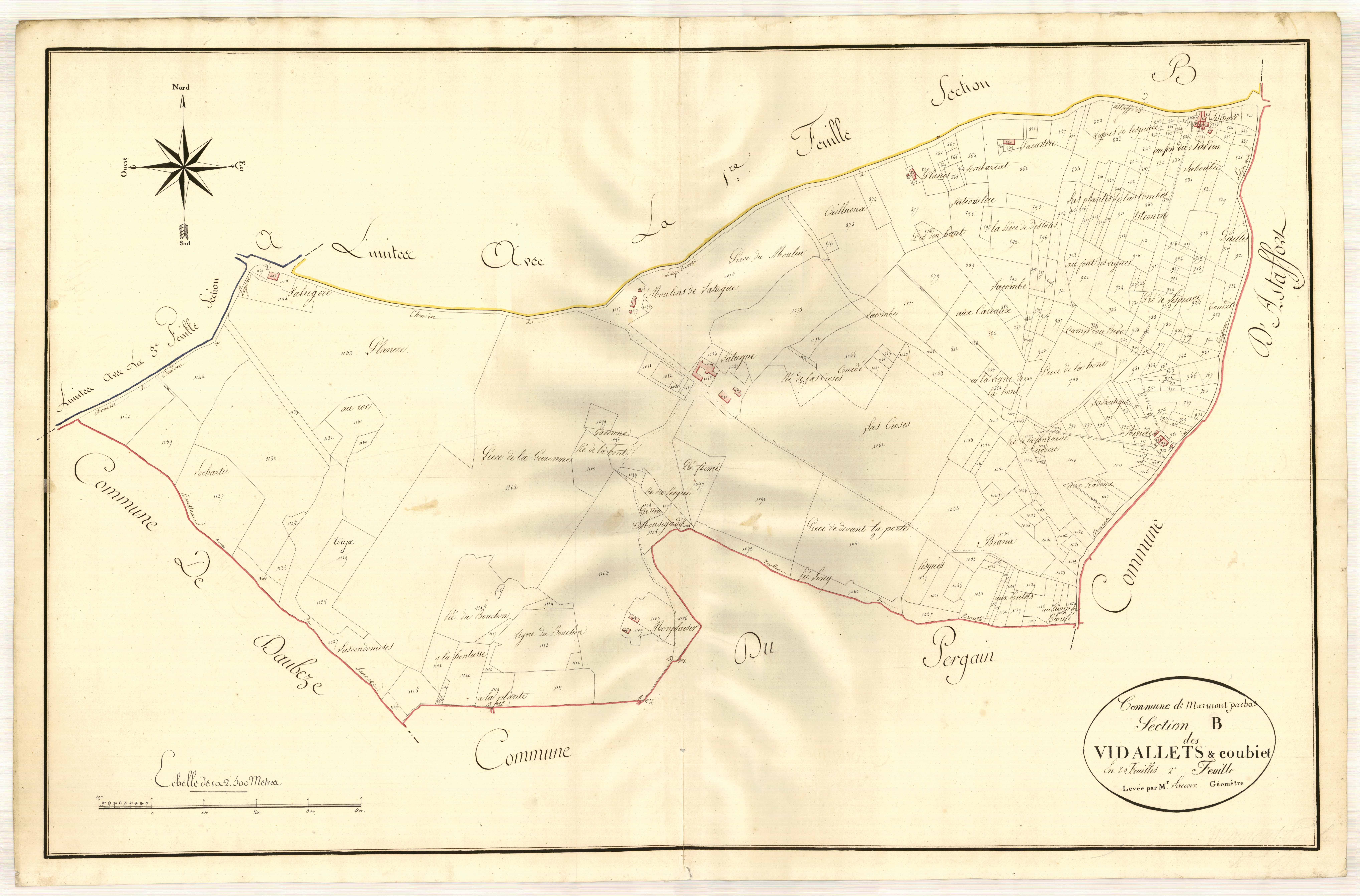 Plan primitif, atlas-B2, Marmont-Pachas