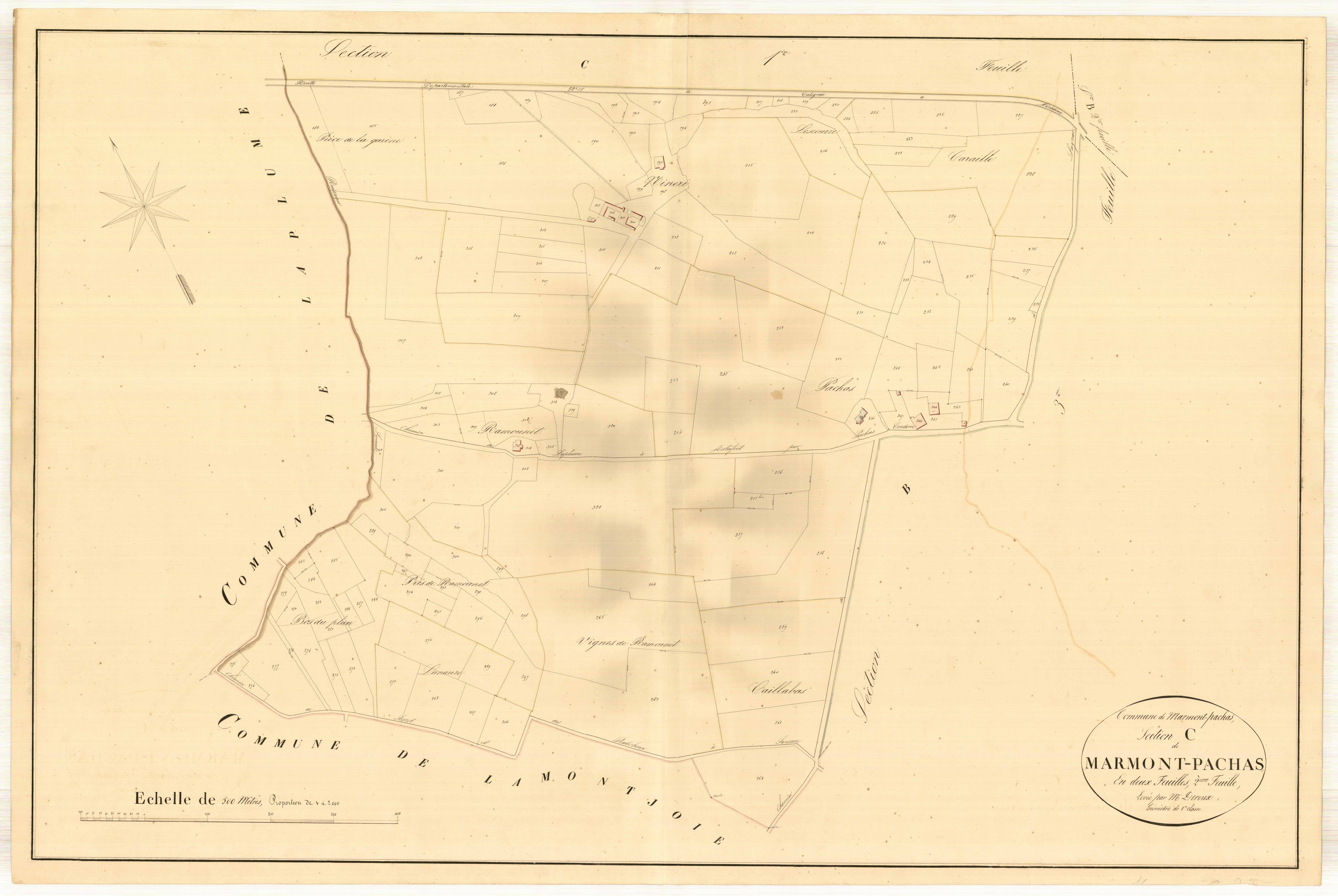 Plan napoléonien, atlas-TA, Marmont-Pachas