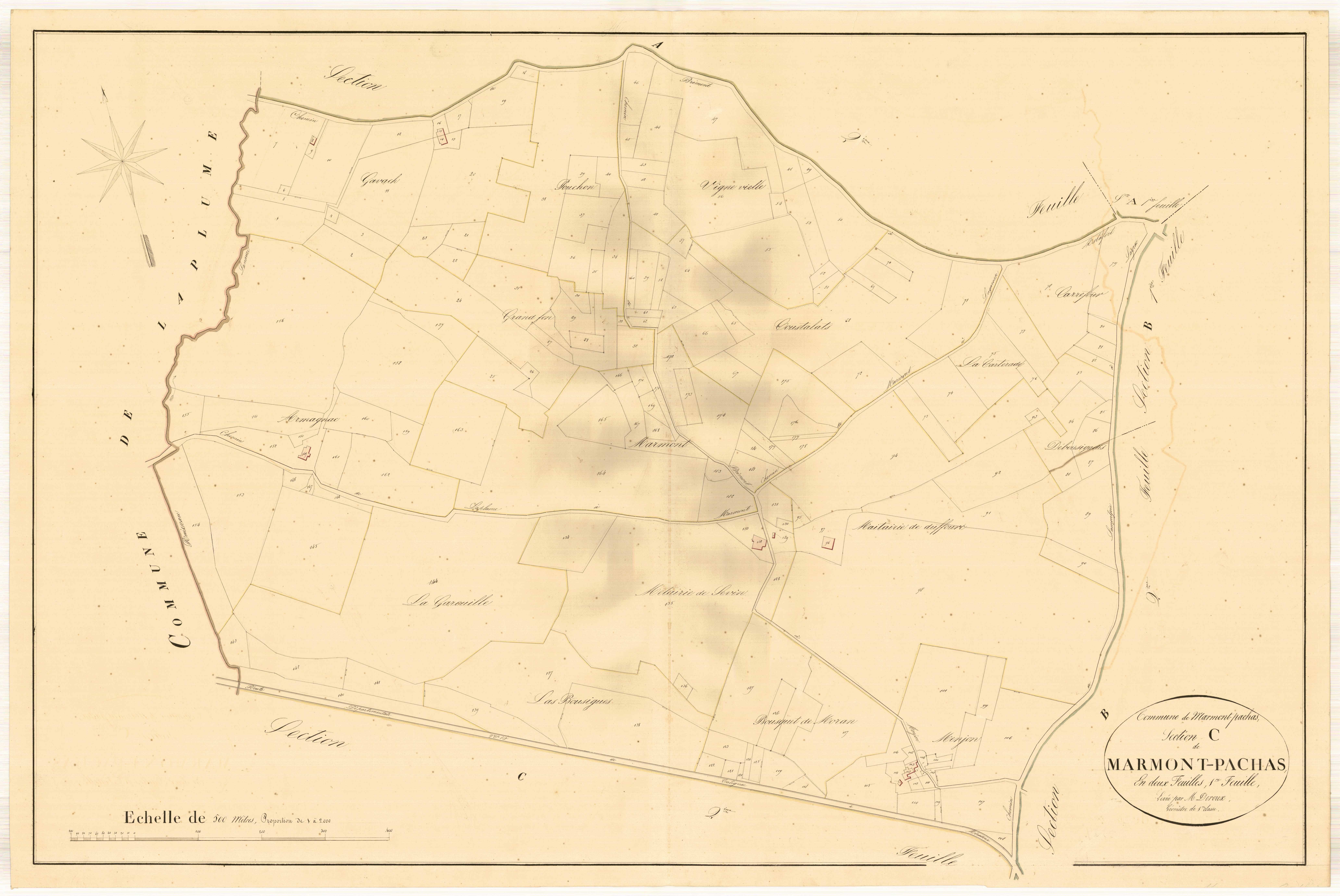 Plan napoléonien, atlas-A1 Grand-Bosc, Marmont-Pachas
