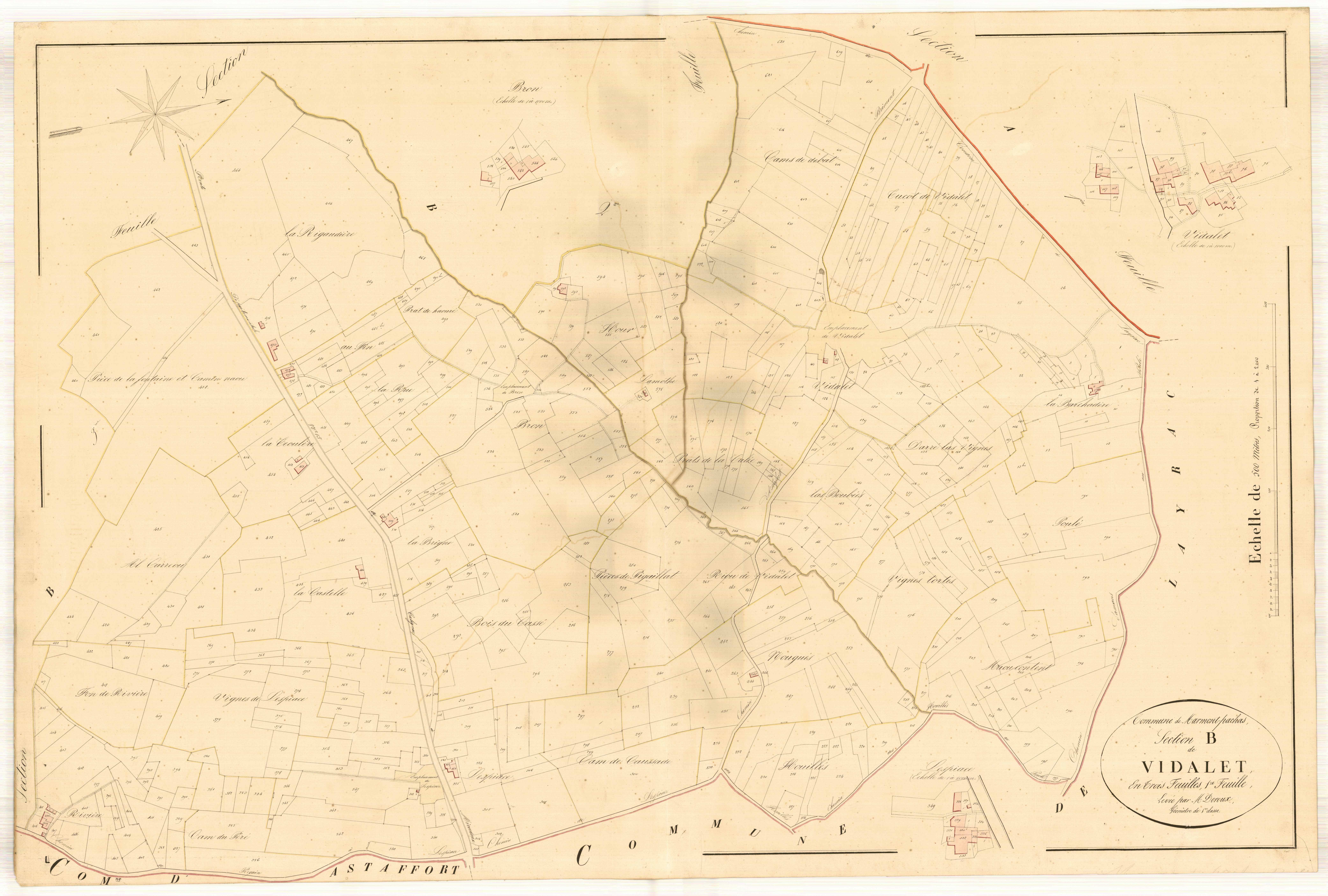 Plan napoléonien, atlas-B2 Vidalet, Marmont-Pachas