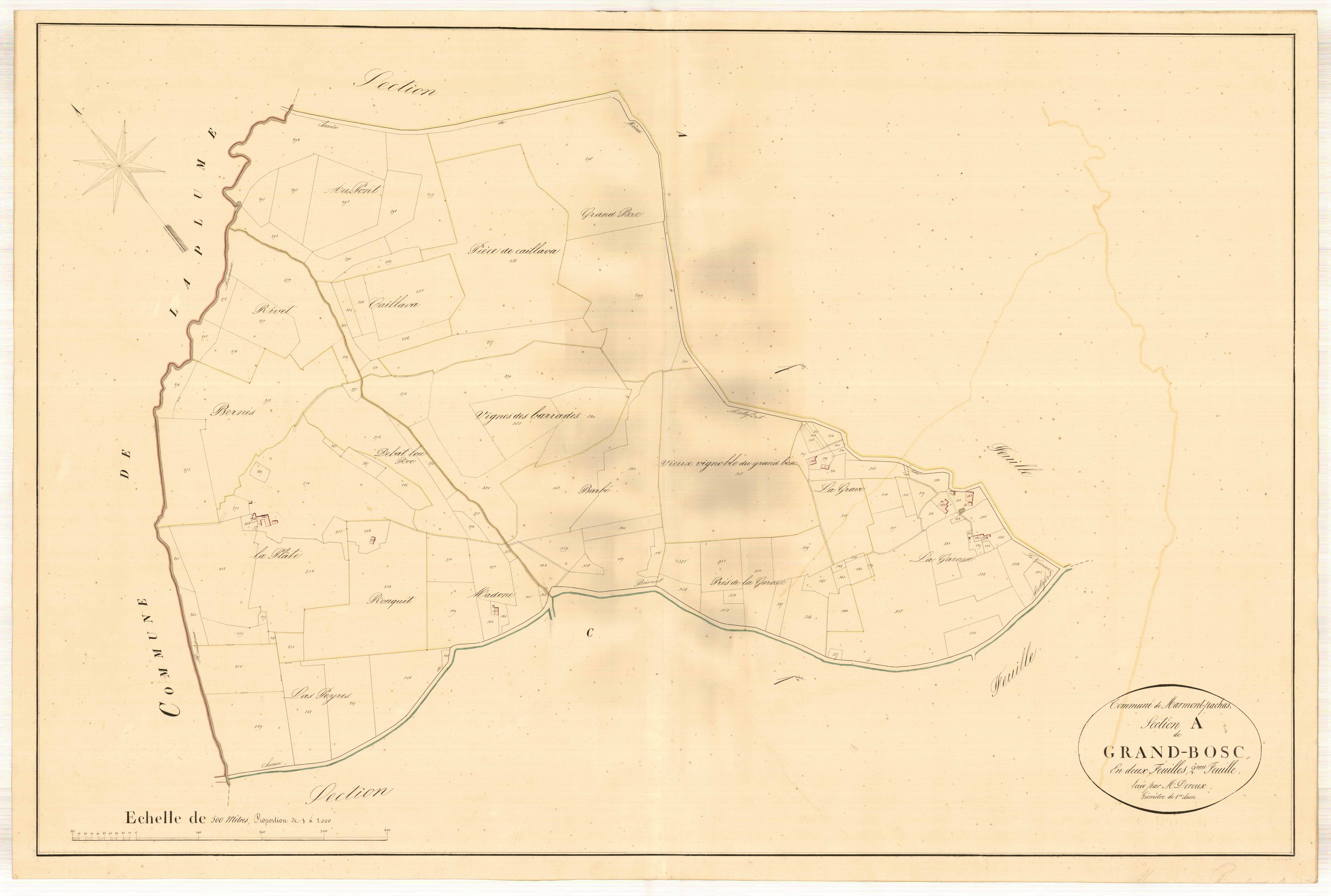 Plan napoléonien, atlas-B3 Vidalet, Marmont-Pachas