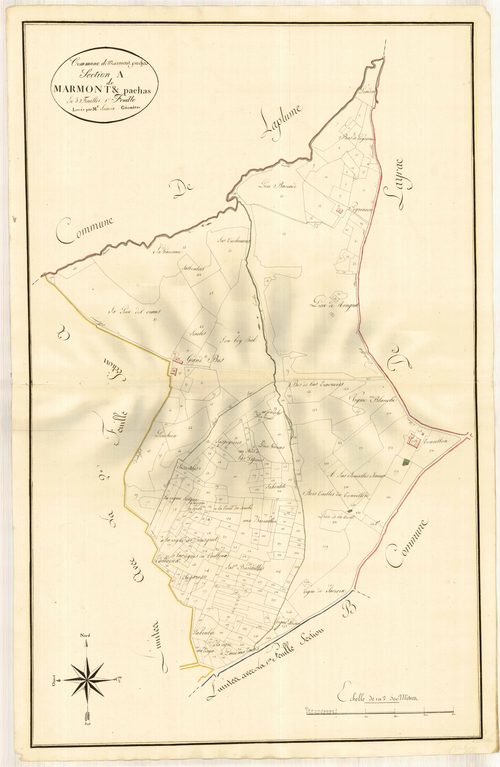 Plan primitif, atlas-A1, Marmont-Pachas