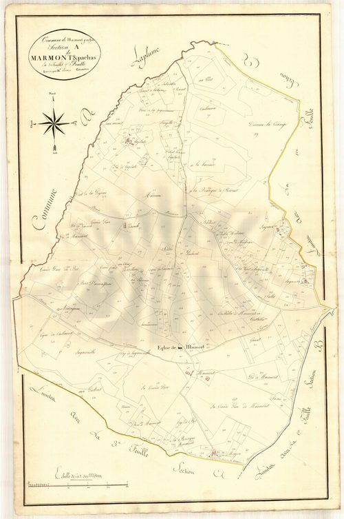 Plan primitif, atlas-A2, Marmont-Pachas
