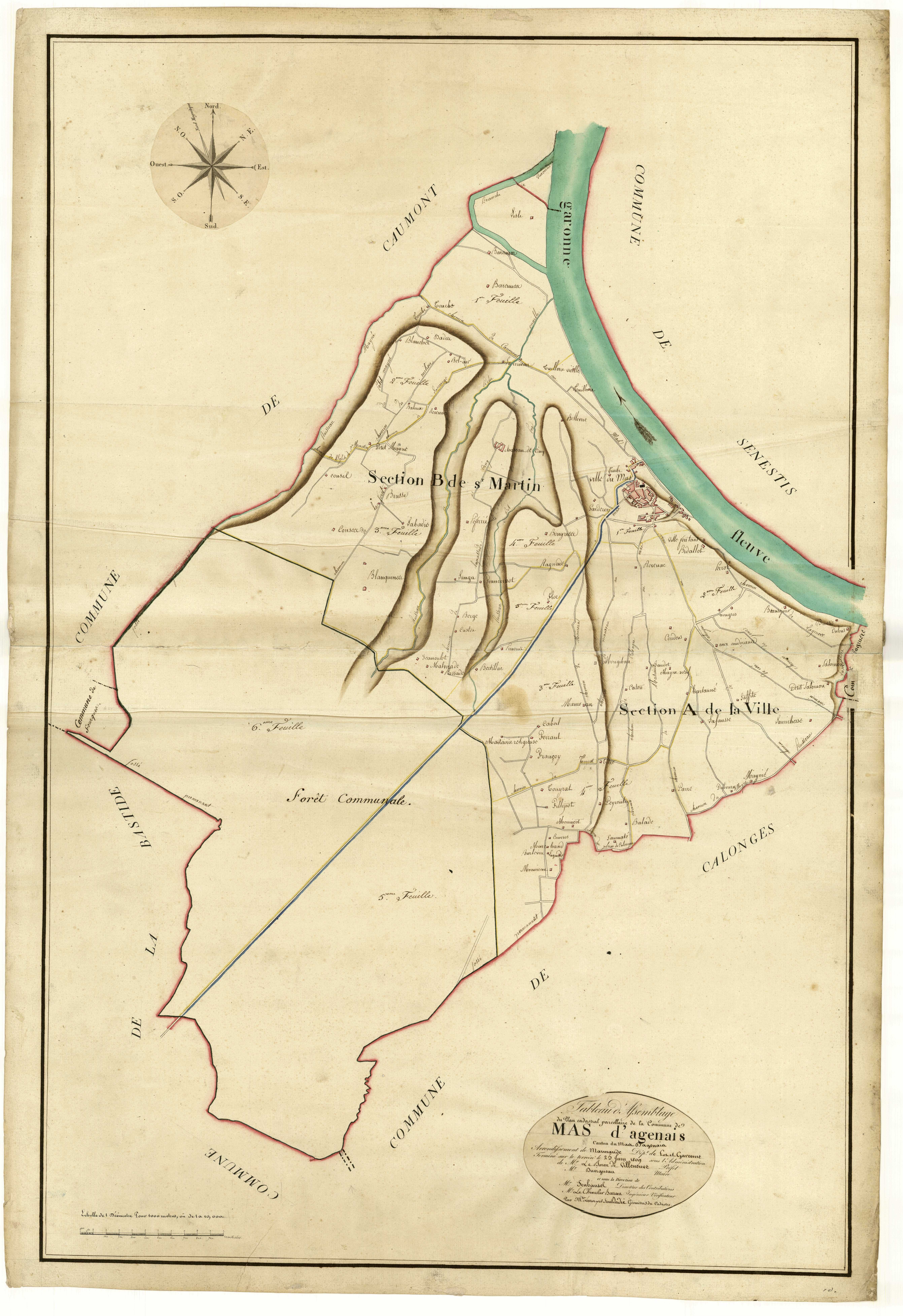 Plan primitif, atlas-TA, Mas-d’Agenais (Le)