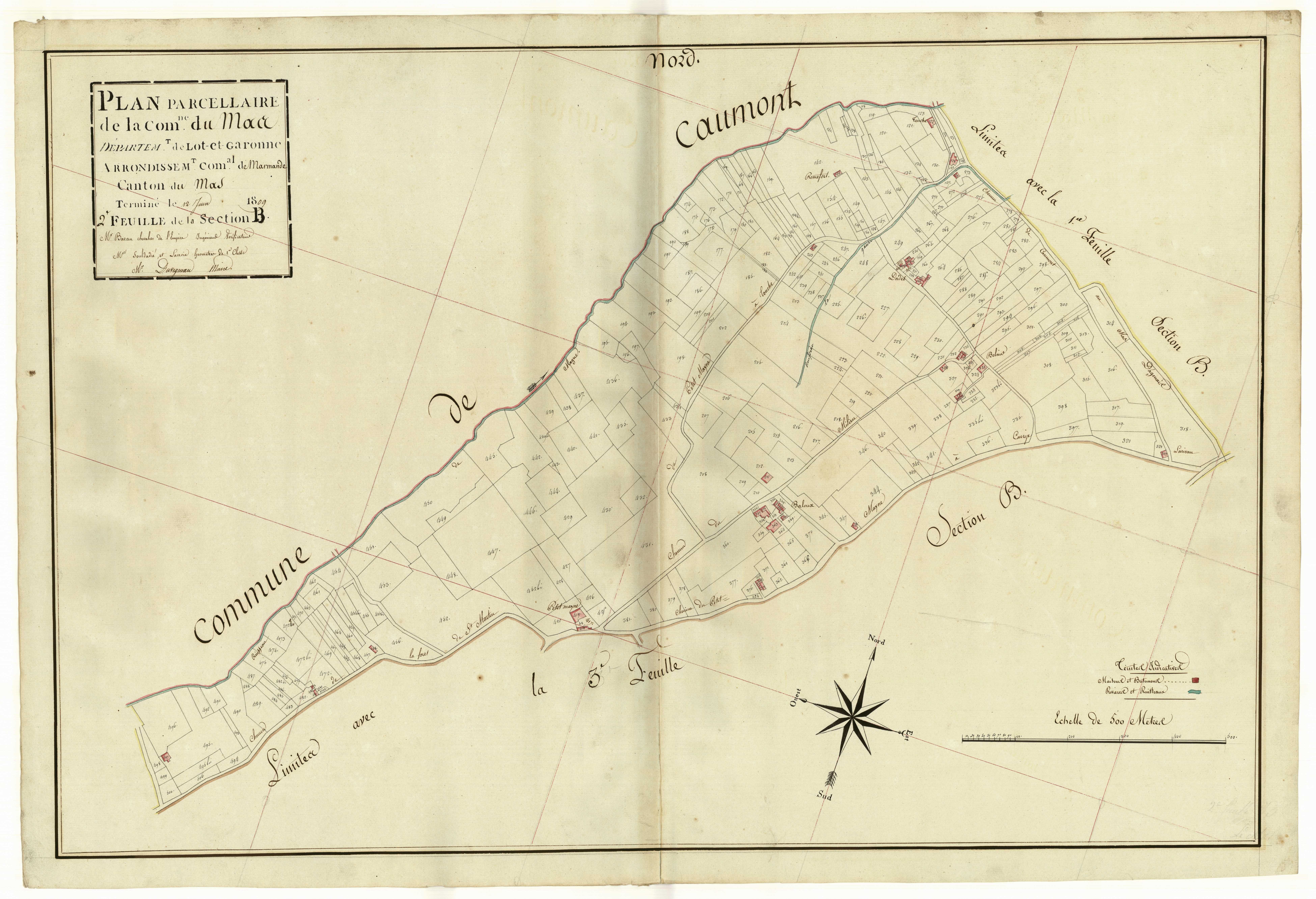 Plan primitif, atlas-B2, Mas-d’Agenais (Le)