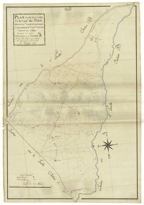 Plan primitif, atlas-B3, Mas-d’Agenais (Le)
