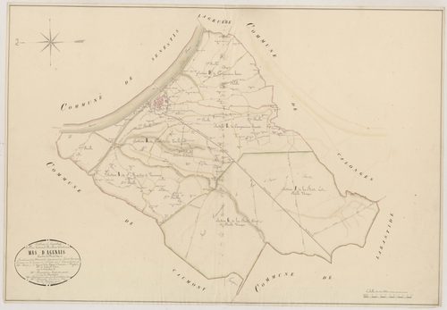 Plan napoléonien, atlas-TA, Mas-d’Agenais (Le)
