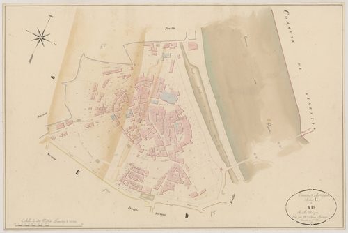 Plan napoléonien, atlas-C Mas, Mas-d’Agenais (Le)
