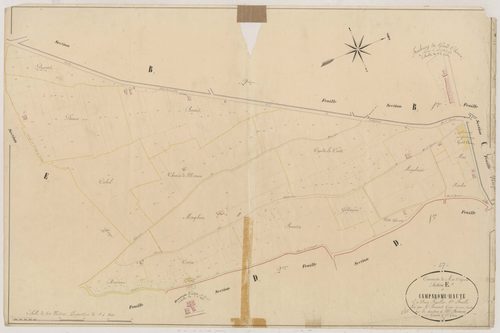 Plan napoléonien, atlas-E1 Camparôme, Mas-d’Agenais (Le)
