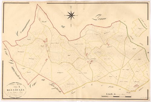 Plan napoléonien, atlas-A1 Massoulès, Massoulès