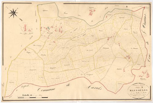 Plan napoléonien, atlas-A2 Massoulès, Massoulès