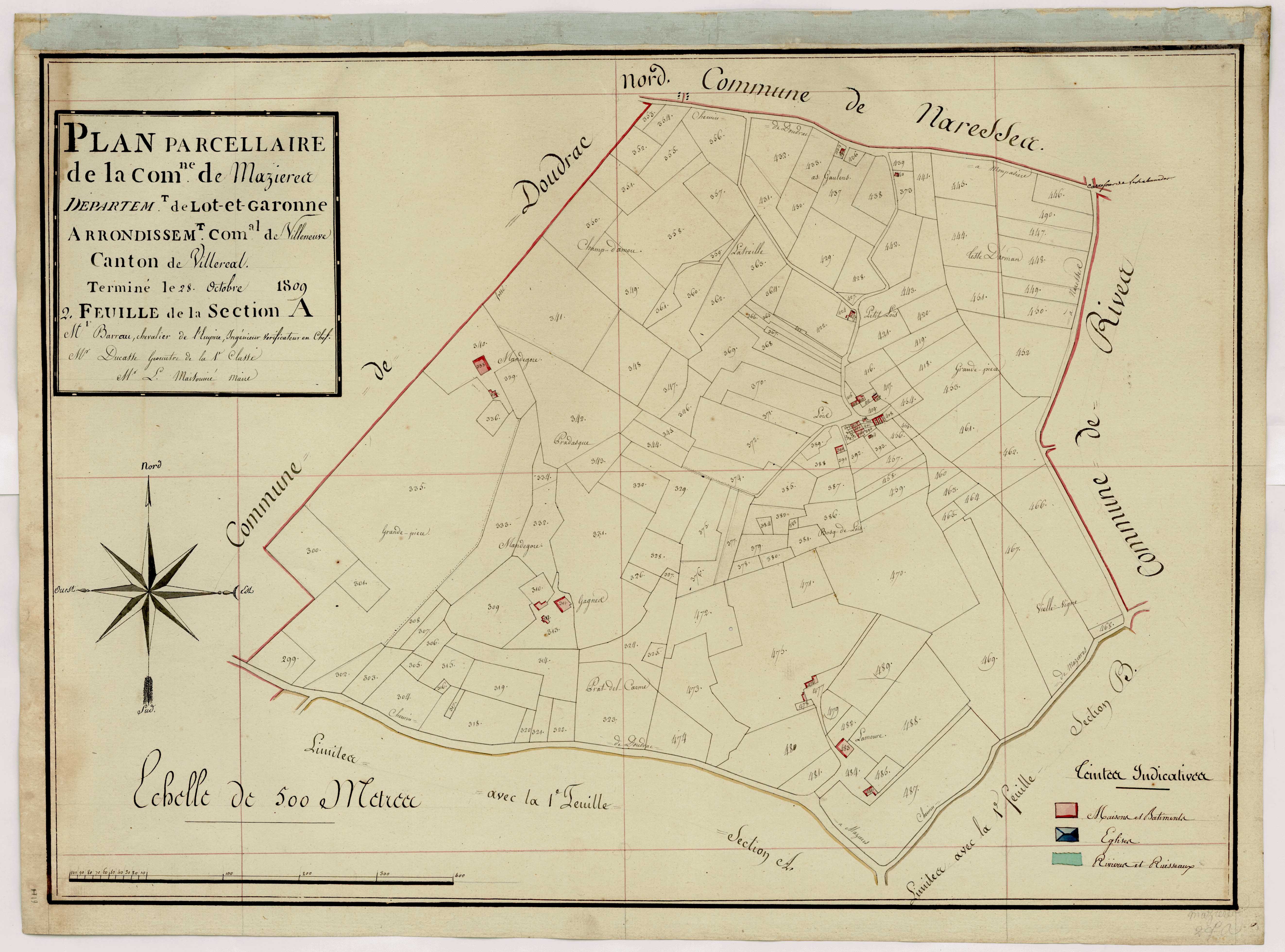 Plan primitif, atlas-A2, Mazières-Naresse