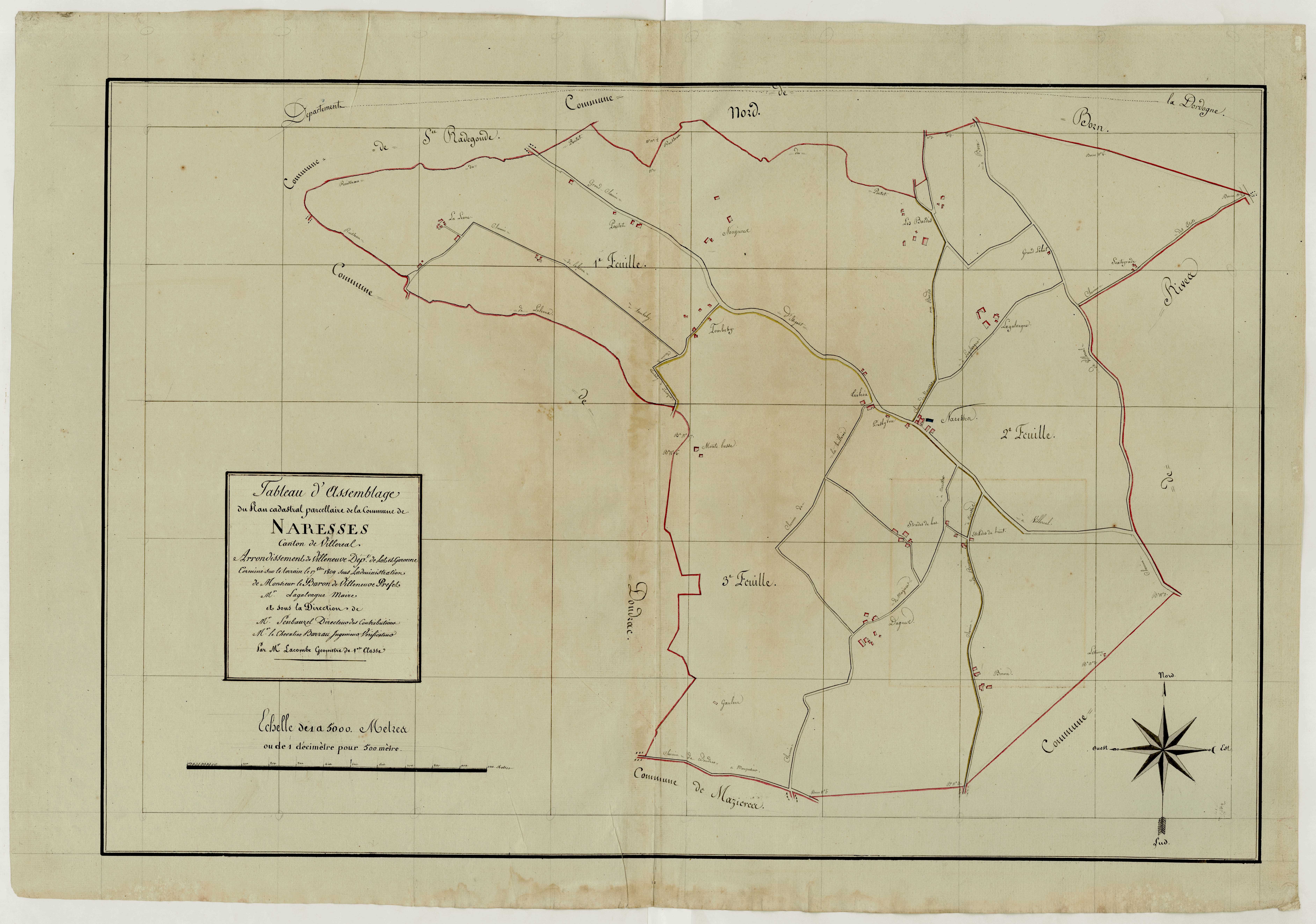 Plan primitif, atlas-TA, Mazières-Naresse