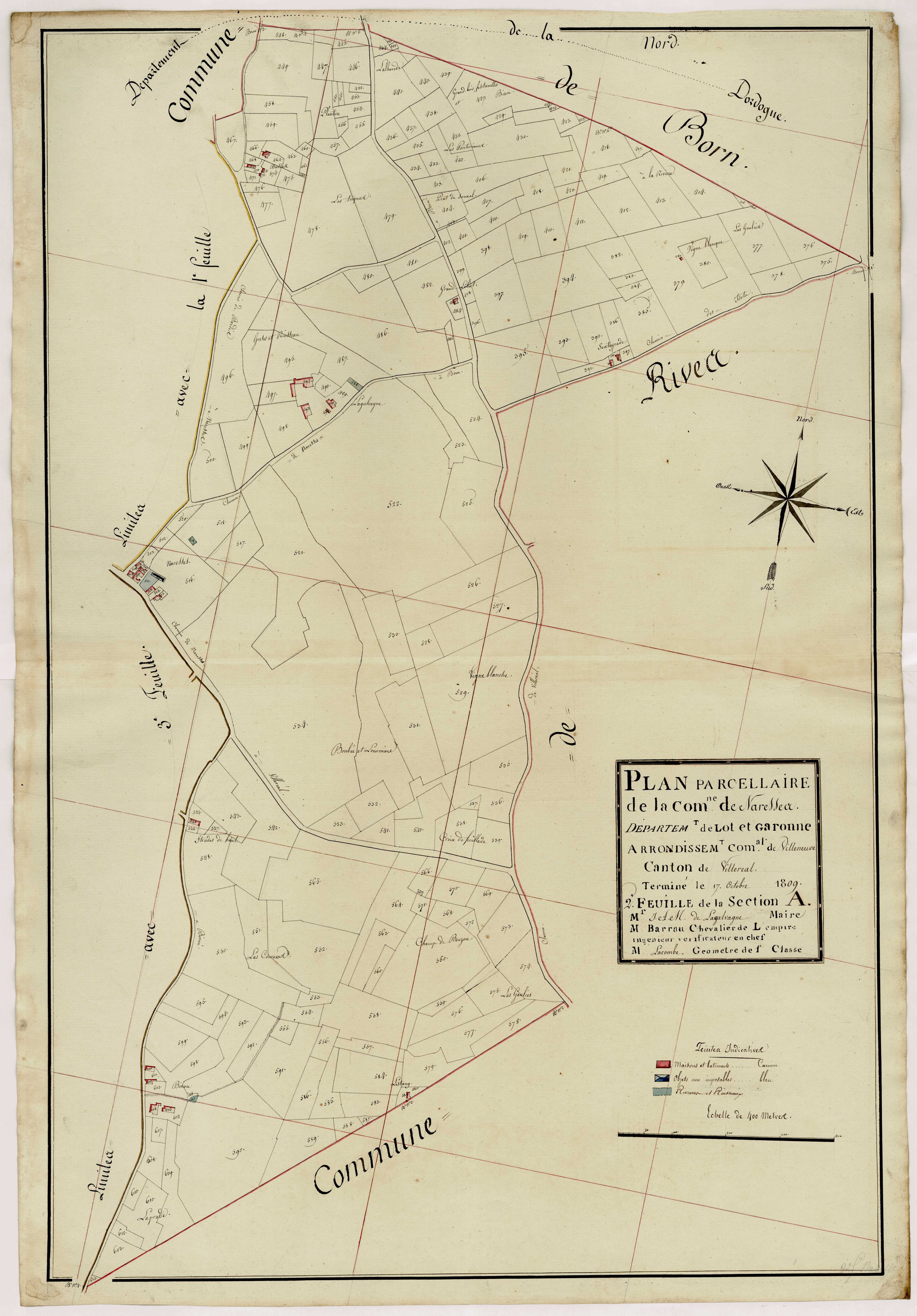 Plan primitif, atlas-A2, Mazières-Naresse