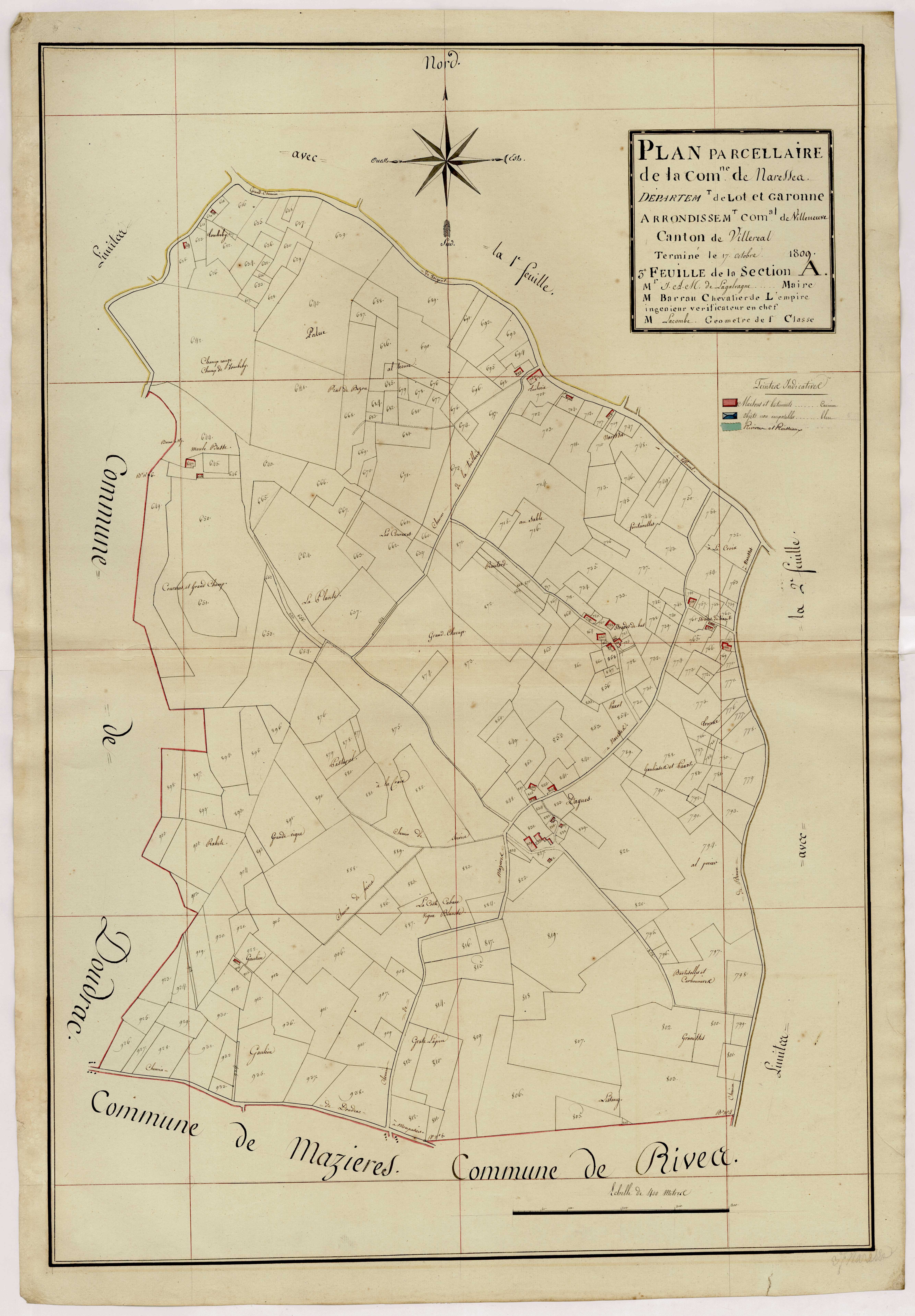 Plan primitif, atlas-A3, Mazières-Naresse