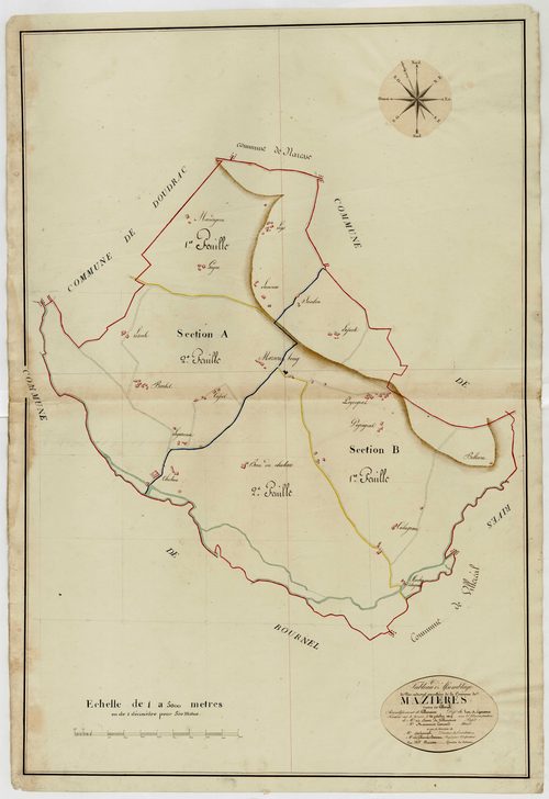 Plan primitif, atlas-TA, Mazières-Naresse