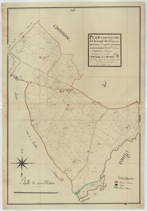 Plan primitif, atlas-B2, Mazières-Naresse
