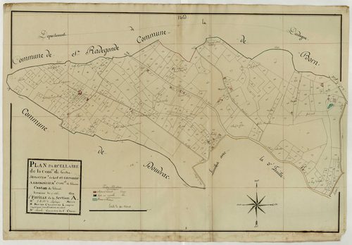 Plan primitif, atlas-A1, Mazières-Naresse