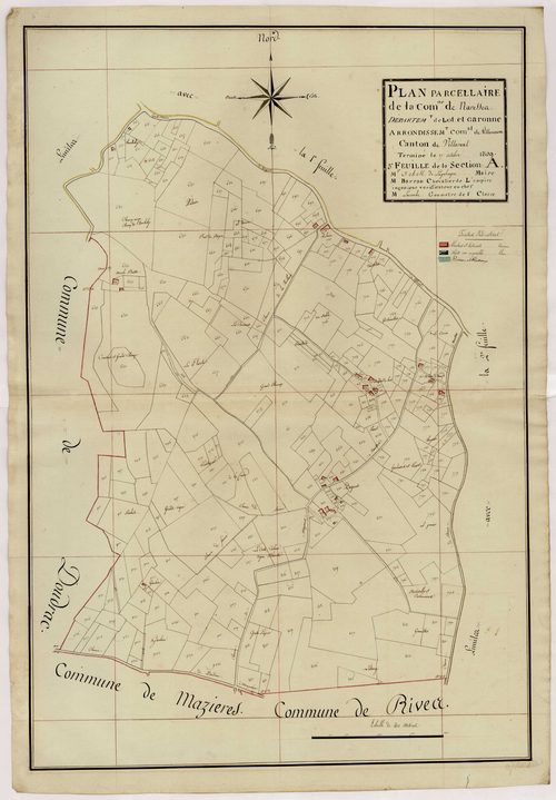 Plan primitif, atlas-A3, Mazières-Naresse
