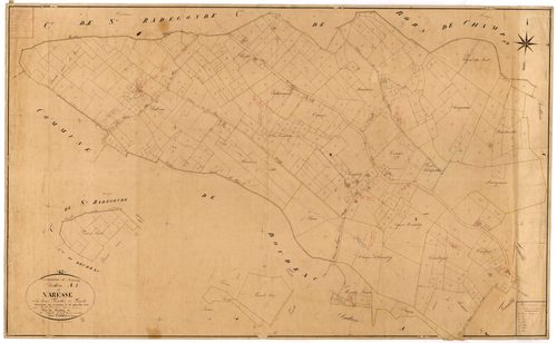 Plan napoléonien, feuille préparatoire-A1 Naresse, Mazières-Naresse