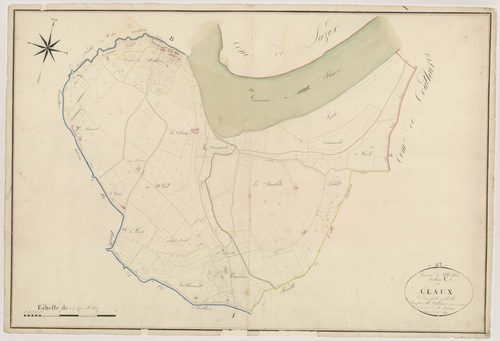 Plan napoléonien, atlas-C1 Les Claux, Meilhan-sur-Garonne