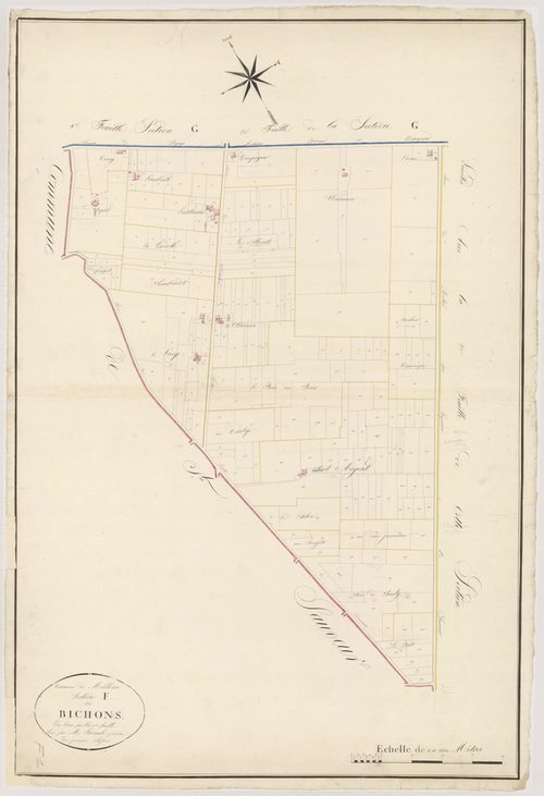 Plan napoléonien, atlas-F1 Bichons, Meilhan-sur-Garonne