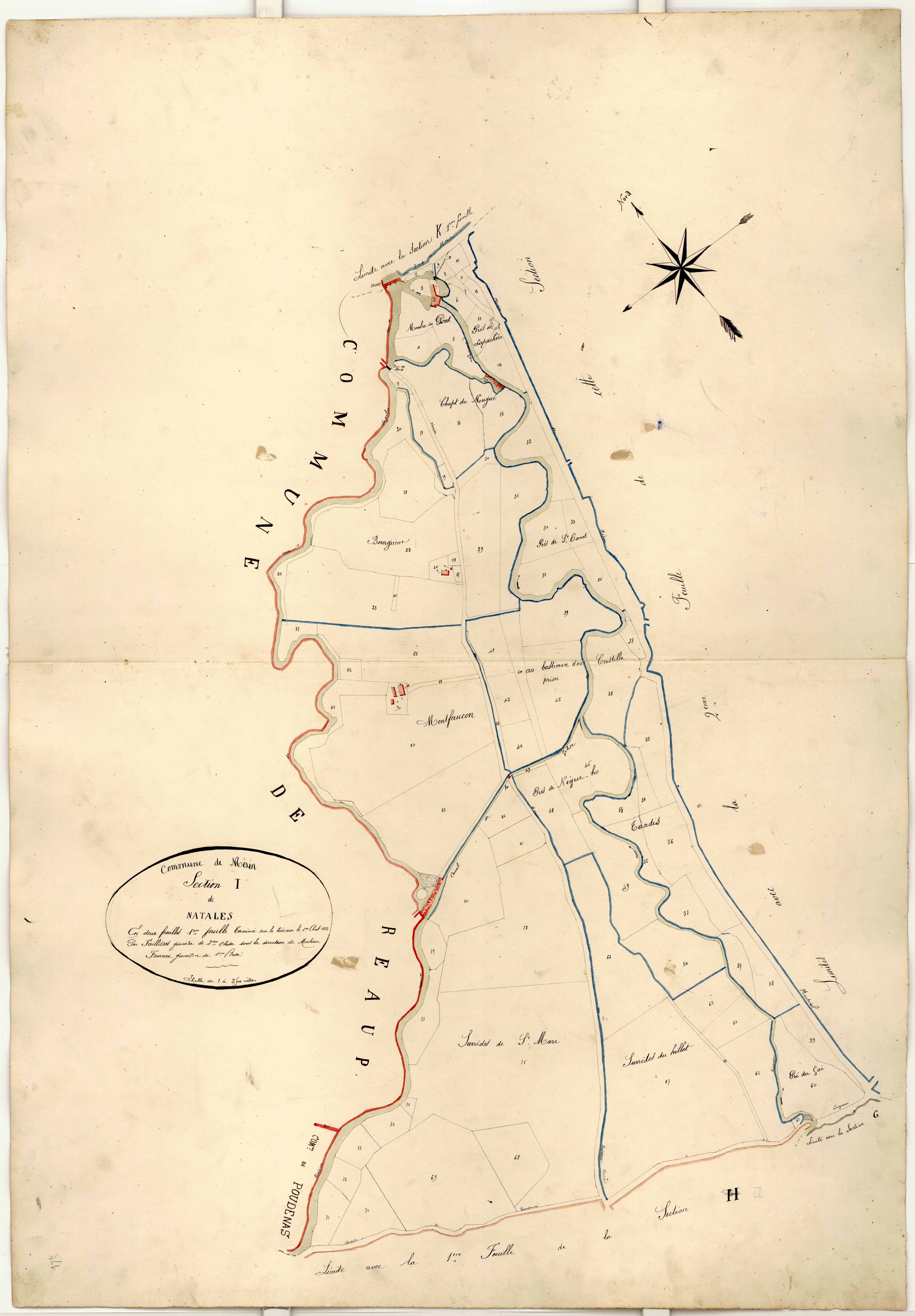 Plan napoléonien-I1 Natalès, Mézin