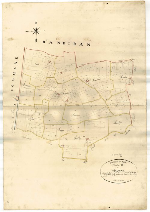 Plan napoléonien-B1 Tinarran, Mézin