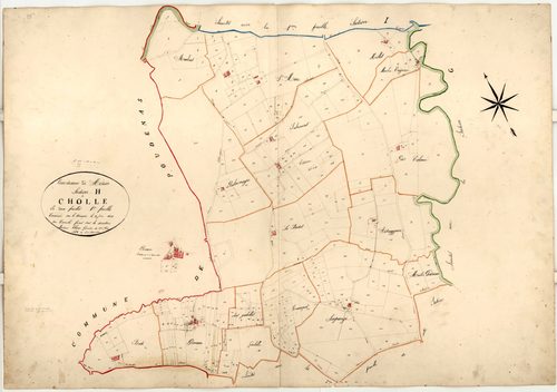 Plan napoléonien-H1 Cholle, Mézin