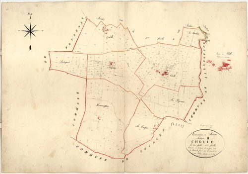 Plan napoléonien-H2 Cholle, Mézin